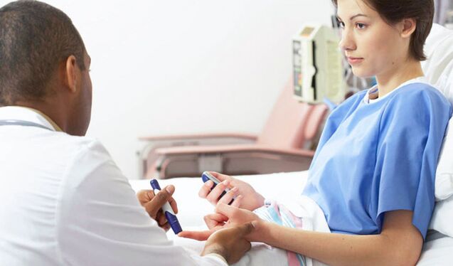 Measuring blood sugar levels helps diagnose diabetes